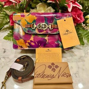 Patricia Nash Crossbody purse from the Blooming Romance Collection.